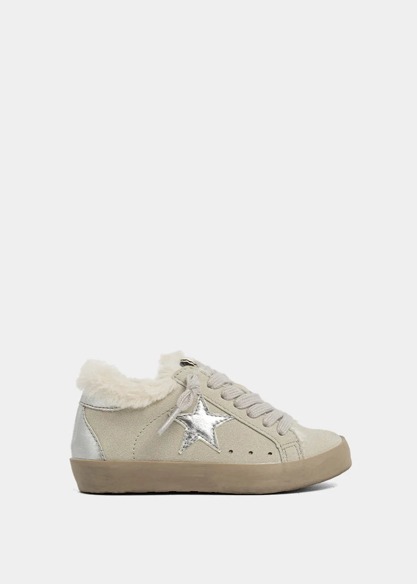 Paula Mini Sneaker-Light Grey Suede – Sadie display picture 1
