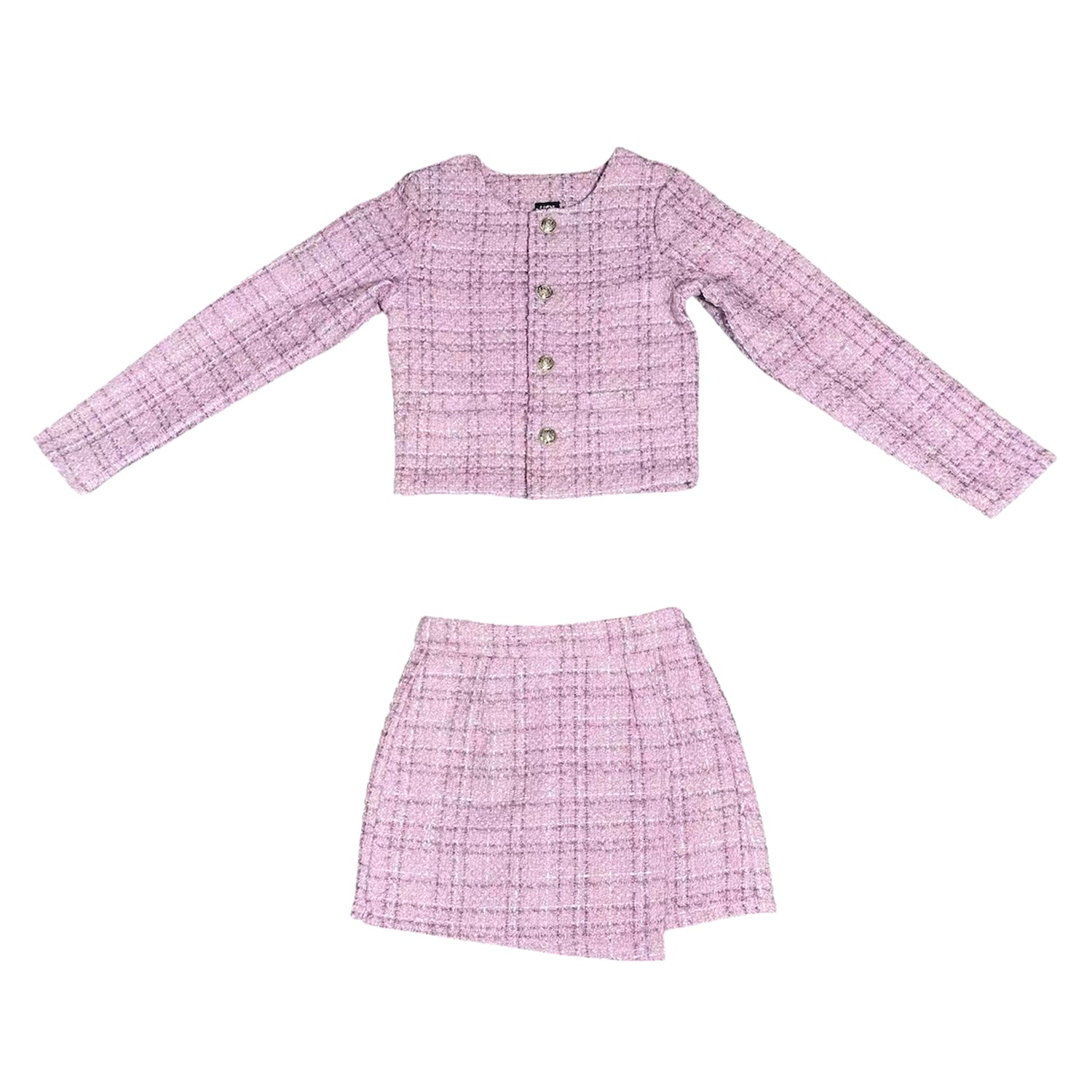 Tweed Ruffle Skort – Sadie's