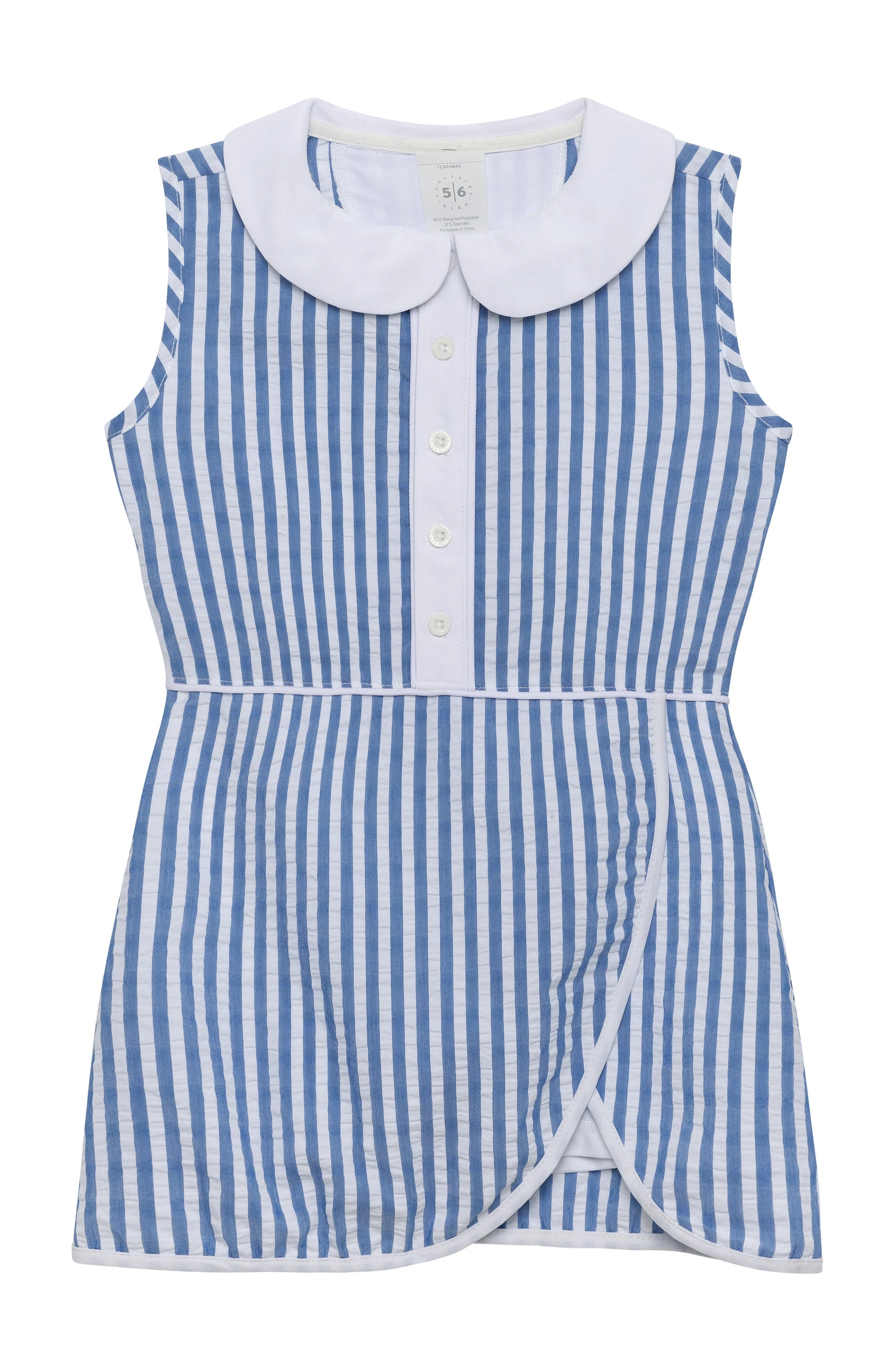 Seersucker Stripe Court Dress  Sadie's